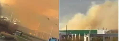 Explosion à Temse en Flandres