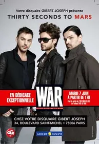 30 Seconds to Mars en dédicace le 7 juin