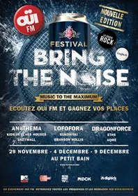 Festival OÜI FM Bring The Noise le 9 décembre au Petit Bain