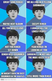 Ringo Starr, le meme