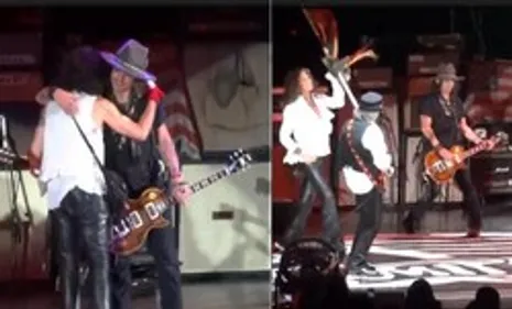 Johnny Depp rejoint Aerosmith sur scène !