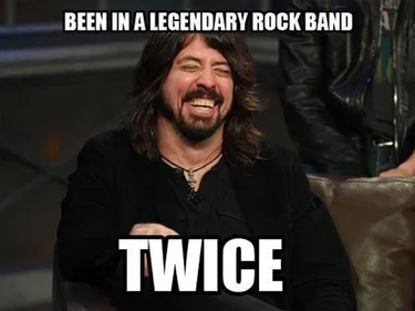 Dave Grohl : double légende
