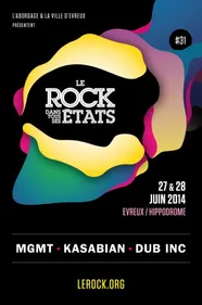 MGMT + Kasabian + Dub Inc au Rock Dans Tous Ses États 2014