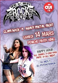 Glam Rock Heavy Metal : nouvelle soirée le 14 mars avec OÜI FM !