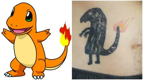 Ivre, il rate son propre tatouage Pokémon