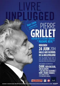 Pierre Grillet, invité de la prochaine soirée Livre Unplugged