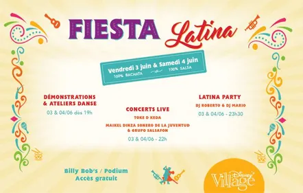 Latina Party à Disney Village