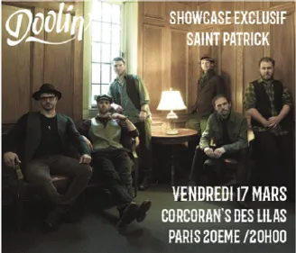 Showcase exclusif pour la Saint Patrick avec OÜI FM