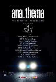 Anathema en tournée en France à l'automne !