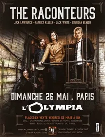 The Raconteurs en concert à Paris