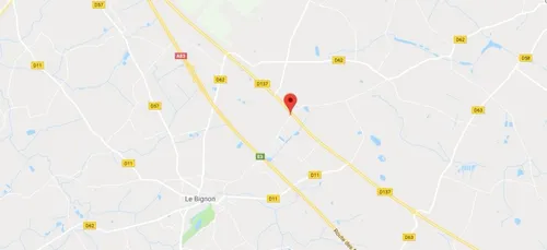 Grave accident au Bignon ce vendredi après-midi