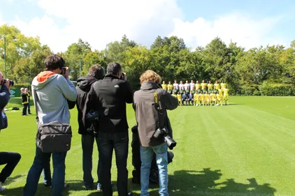 FC Nantes : les coulisses de la séance photos !