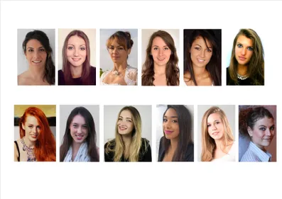 Découvrez les visages des 12 candidates au titre de Miss Nantes...