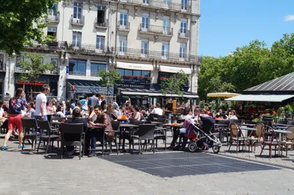 Nantes : la place du commerce et les environs réaménagés !
