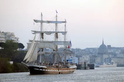 Le Belem se visite ce week-end à Nantes !