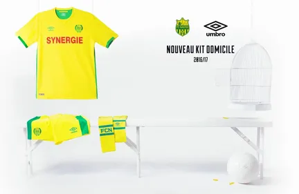 FC Nantes : le nouveau maillot jaune est sorti