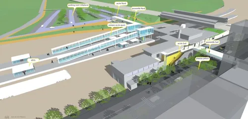 Saint-Nazaire : coup d'envoi des travaux de rénovation de la gare