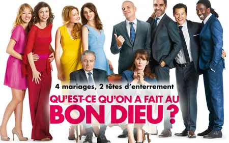 "Qu'est-ce qu'on a fait au Bon Dieu" projeté ce mardi soir sur la...