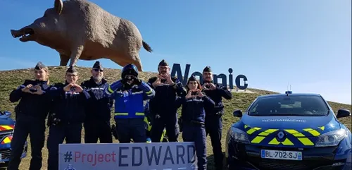 Les gendarmes Ardennais relaient le projet "EDWARD"