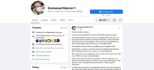 Quand Emmanuel Macron s'adresse aux élèves sur les réseaux sociaux