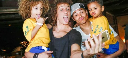 Thiago Silva et David Luiz ont trouvé des sosies de ... 3 et 5 ans !!