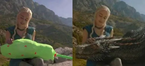 Les scènes de films et séries cultes sans effets spéciaux ! (photos)