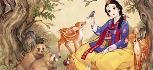 Une artiste revoit les contes de fées en mode asiatique !! (Photos)