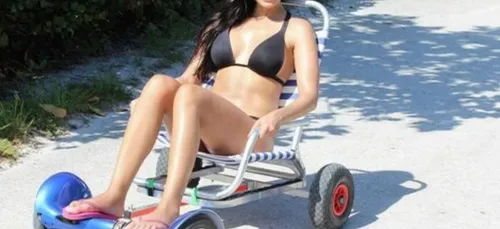 Comment transformer un Hoverboard en Kart ? (vidéo)