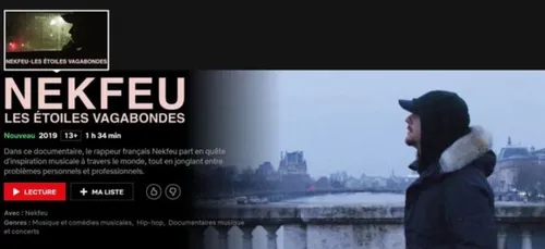 Nekfeu : Netflix s'offre 'Les étoiles vagabondes' !