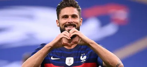 Football : victoire des Bleus et nouveau record pour Olivier Giroud