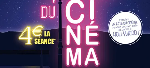 Fête du cinéma : 4&euro; la séance !