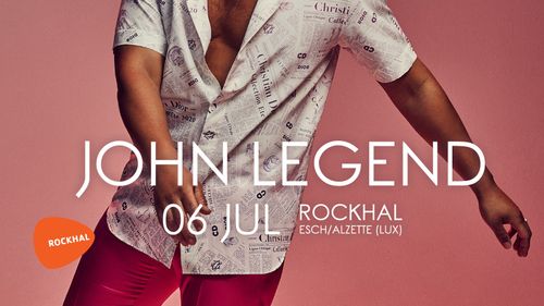 John Legend : la billetterie pour son concert à la Rockhal est...