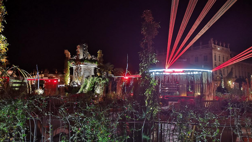 (Photos) : Le jardin éphémère de Nancy flamboie de jour comme de nuit