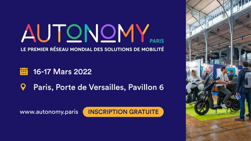 Découvrez la mobilité durable au Salon Autonomy 2022 à Paris