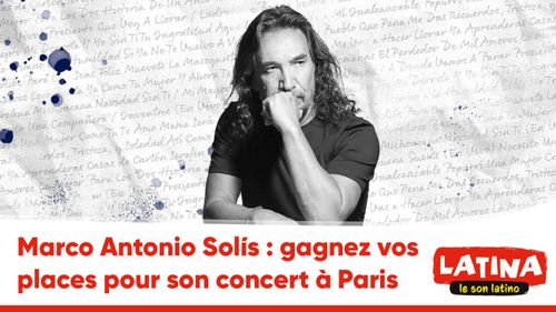 Marco Antonio Solís : gagnez vos places pour son concert à Paris