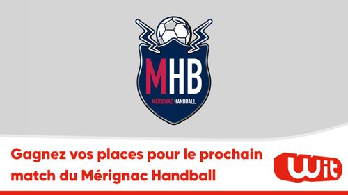 Mérignac Handball : gagnez vos places pour le prochain match à...