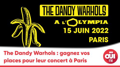 The Dandy Warhols : gagnez vos places pour leur concert à Paris