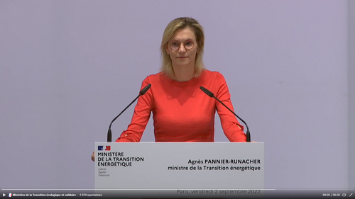 Agnès Pannier Runacher appelle à la "mobilisation générale"