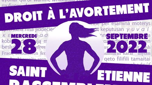 Saint-Etienne : un rassemblement pour le droit à l’avortement 