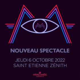 M au Zénith de Saint-Etienne en octobre 2022
