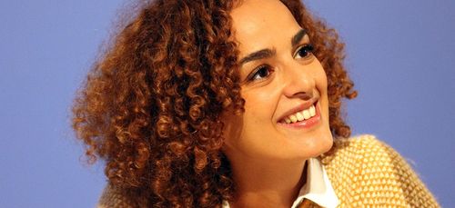 La romancière franco-marocaine Leïla Slimani reçue à l'Elysée