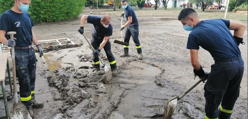 Inondations dans le Gard : les sapeurs-sauveteurs nogentais...