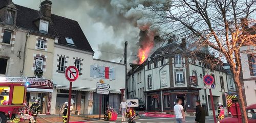 Longny-au-Perche : gros dégâts après l'incendie de la boulangerie