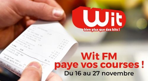 Wit FM paye vos courses !