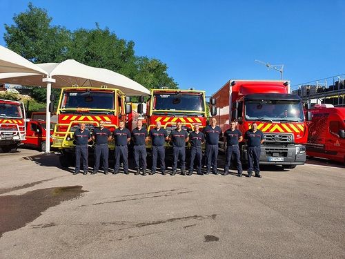 10 pompiers de Côte d’Or sont partis en renfort dans le Gard