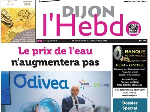 Le prix de l’eau n’augmentera pas (tout de suite) à Dijon 