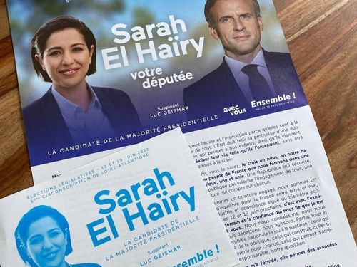 Législatives : l'ex-secrétaire d'Etat, Sarah El-Haïry, en tête dans...