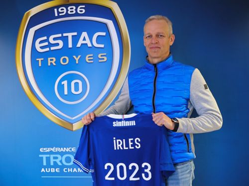 Bruno Irles, nouvel entraineur de l'Estac