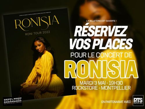 Ronisia au Rockstore de Montpellier