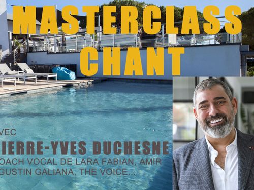 Masterclass chant avec Pierre-Yves Duchesne à Port Camargue